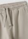 Grey jogger trousers in pure organic cotton for baby boy_3