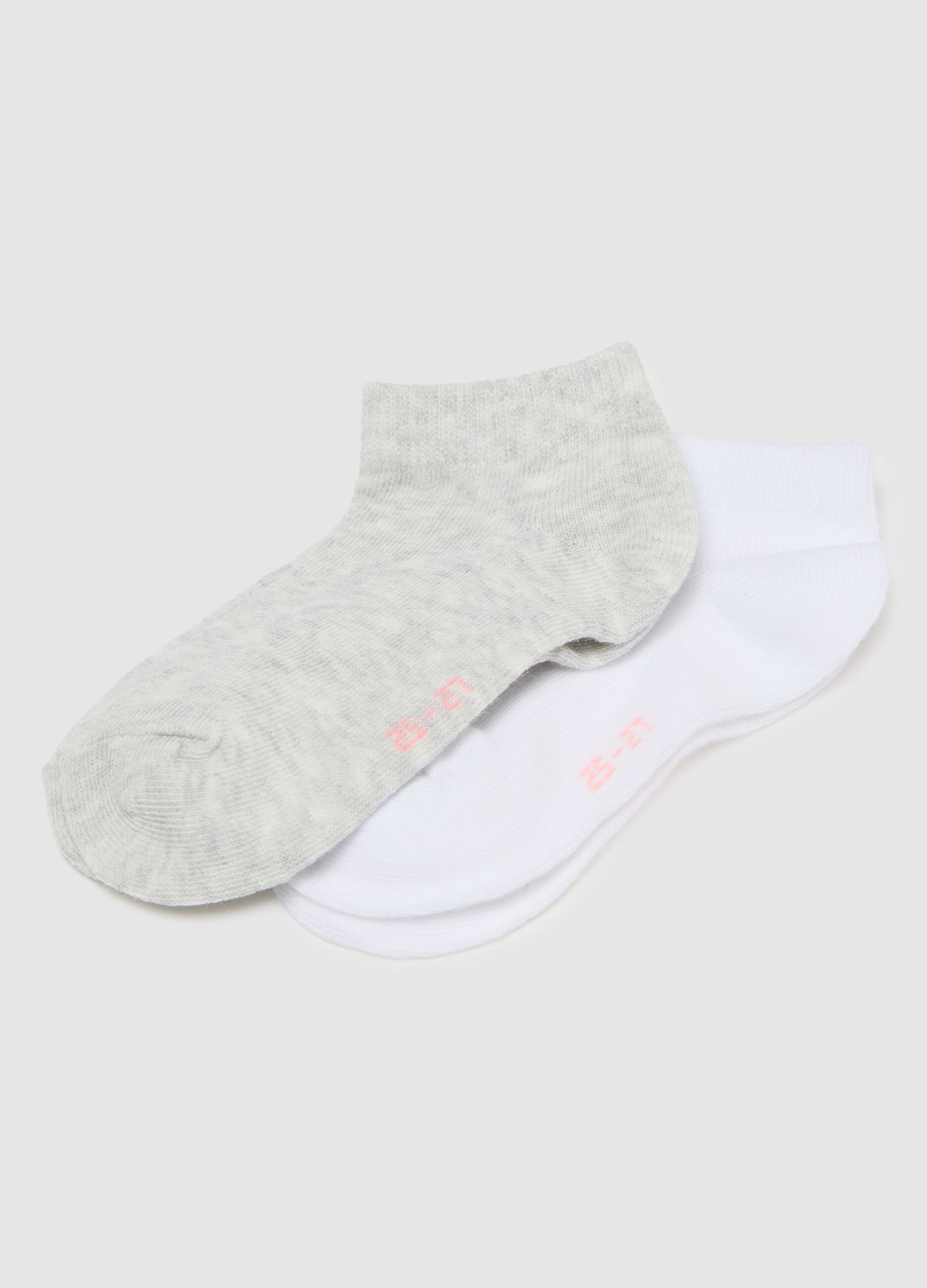 Girls' Multicolour Elastic Cotton Blend Socks