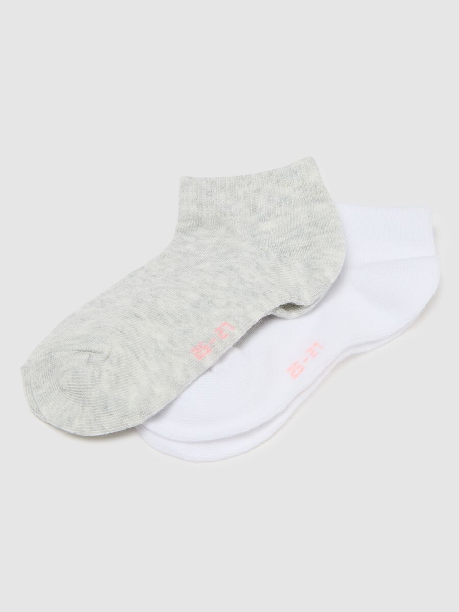Girls' Multicolour Elastic Cotton Blend Socks_2