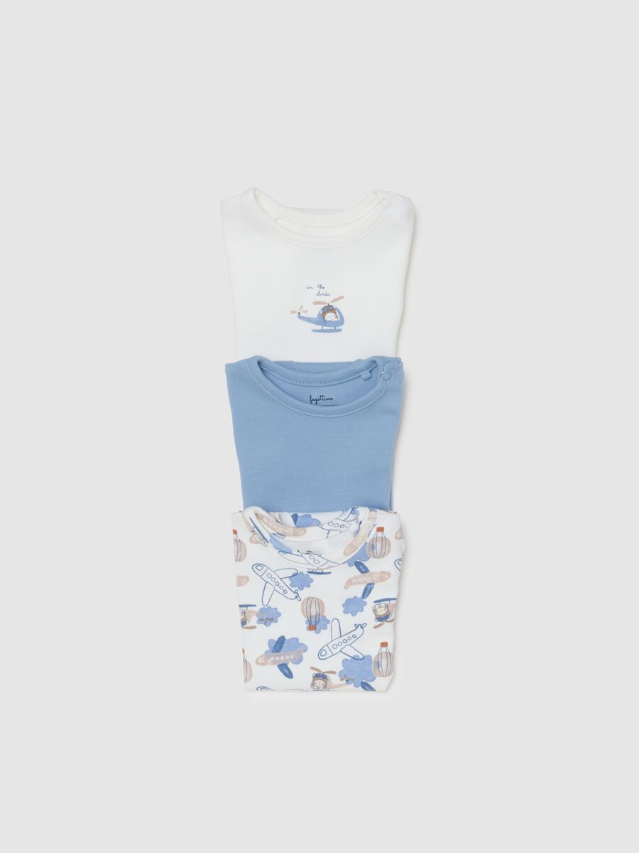 Set di body da neonato in puro cotone multicolor_2