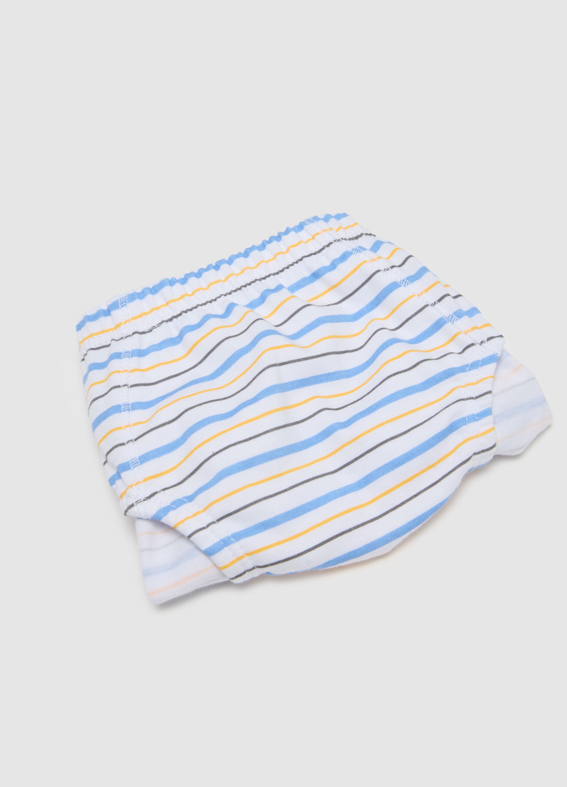 Children's multicolour cotton briefs regular fit tripack