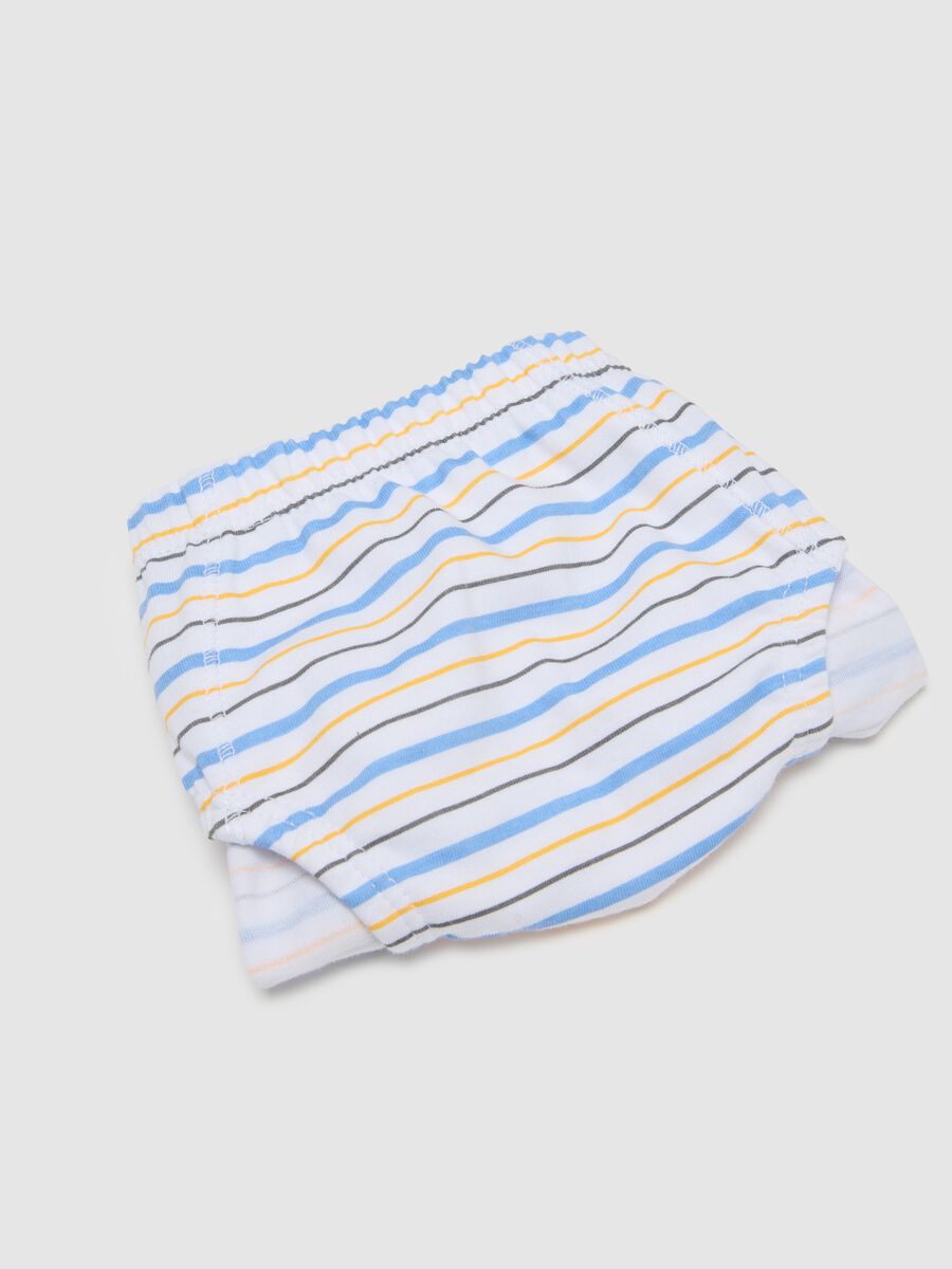 Children's multicolour cotton briefs regular fit tripack_2