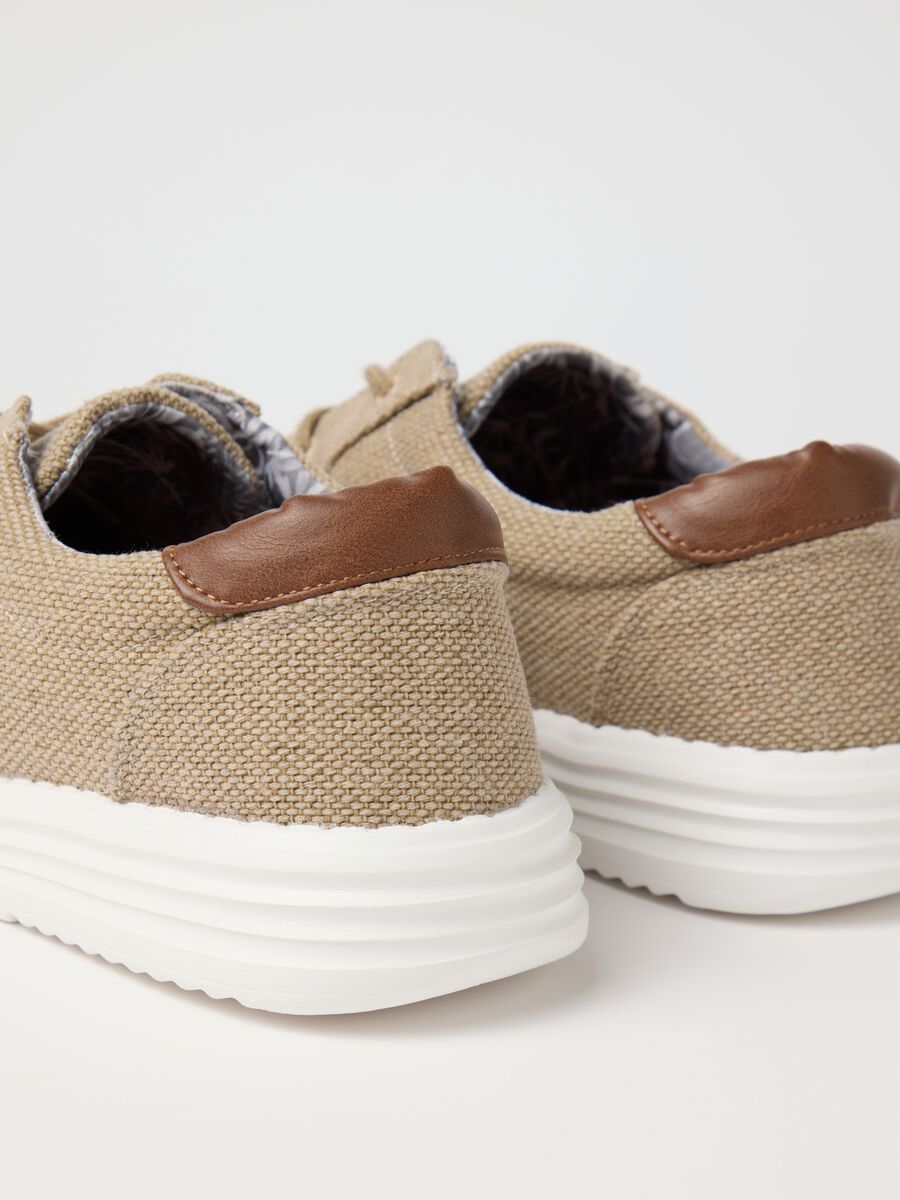 Cord moccasins in cotton canvas_1
