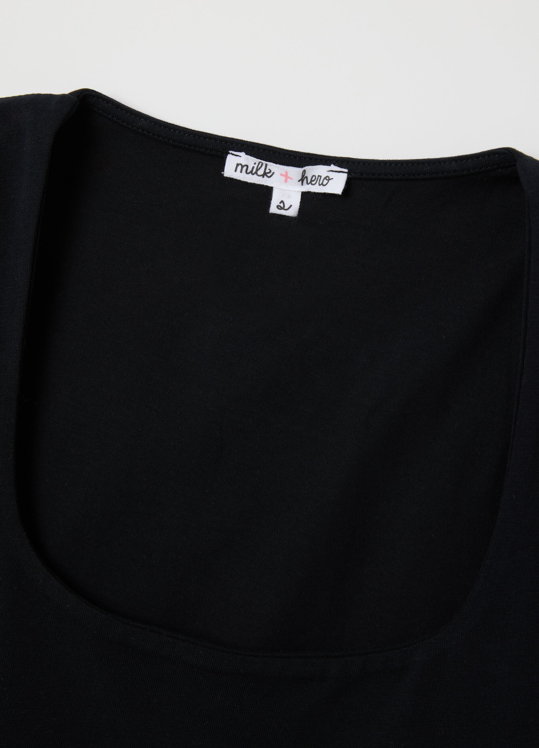 Women's Black Fitted Cotton Tank Top