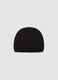 Cappello nero a costine_0