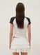 T-shirt in cotone elasticizzato multicolor fitted_3