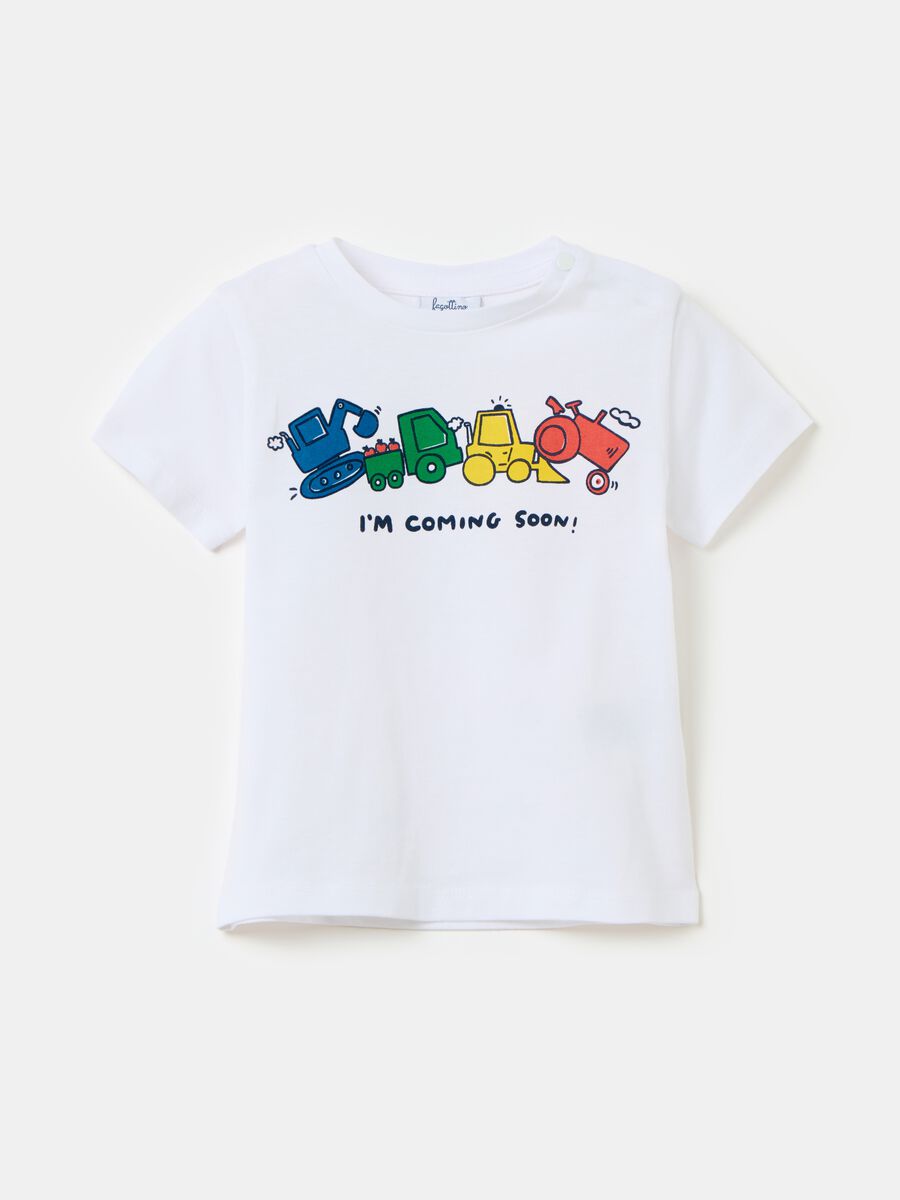 Printed cotton T-shirt_0