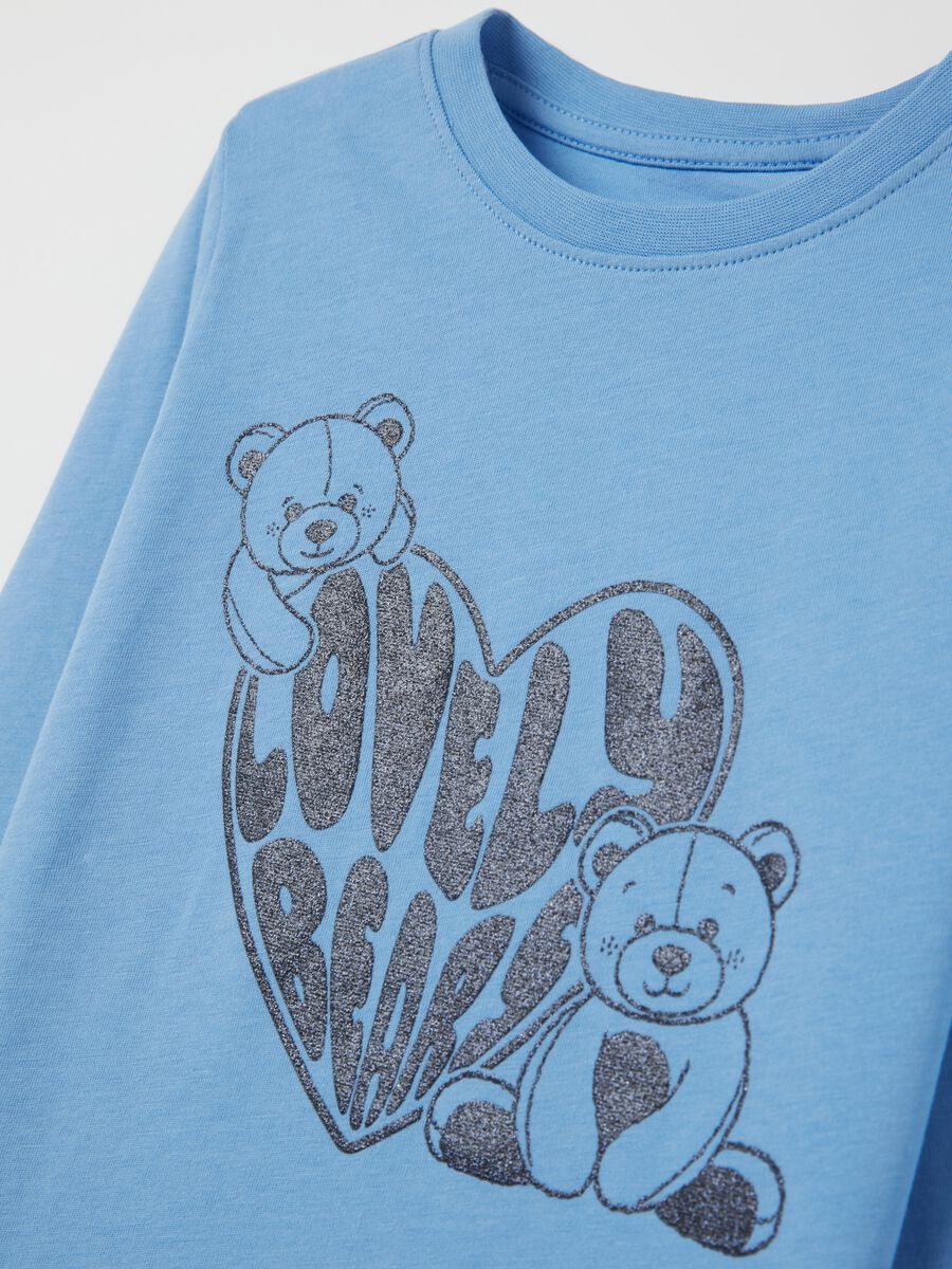 "Lovely Bears” teddy bears T-shirt with long sleeves_2
