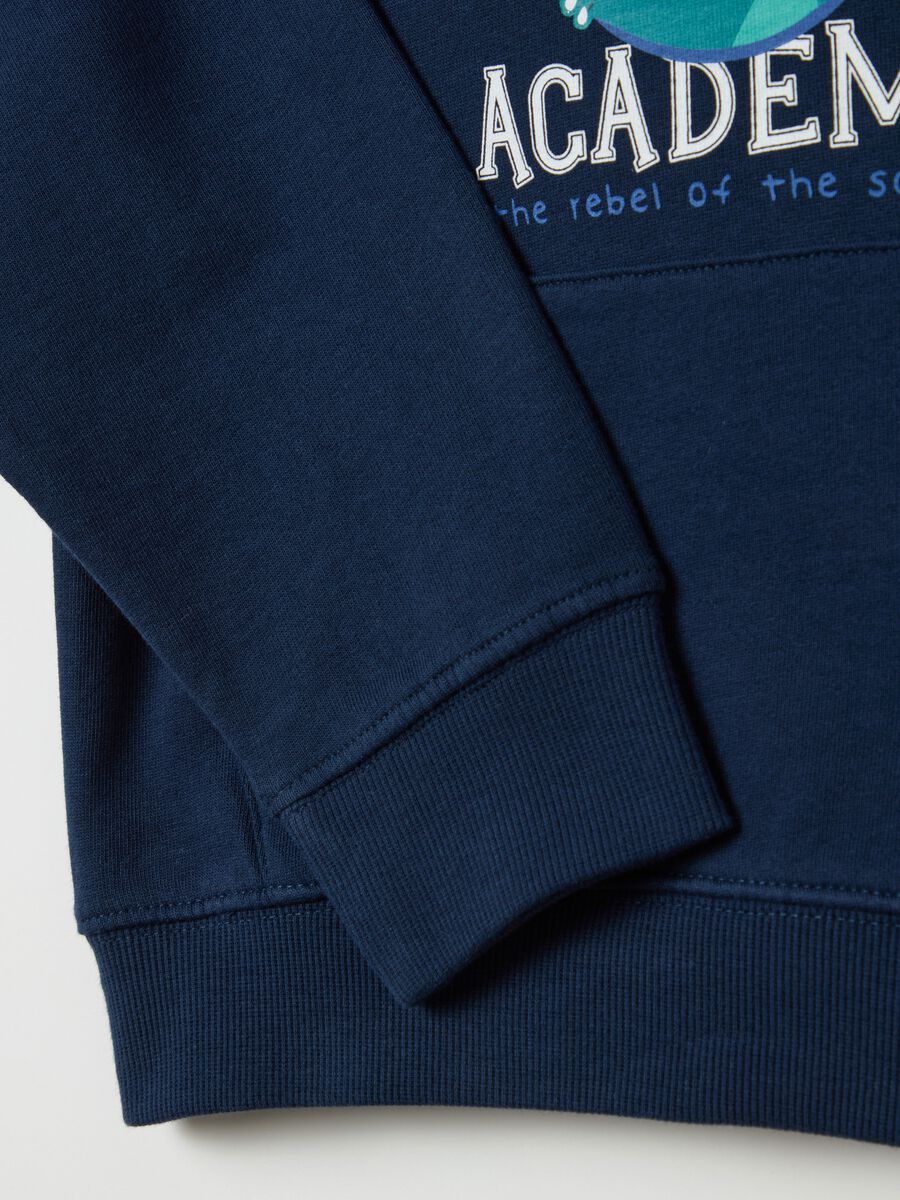 Sweatshirt with hood and "Jurassic Academy" print_3