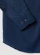 Camicia blu regular fit con collo button-down easy iron_6