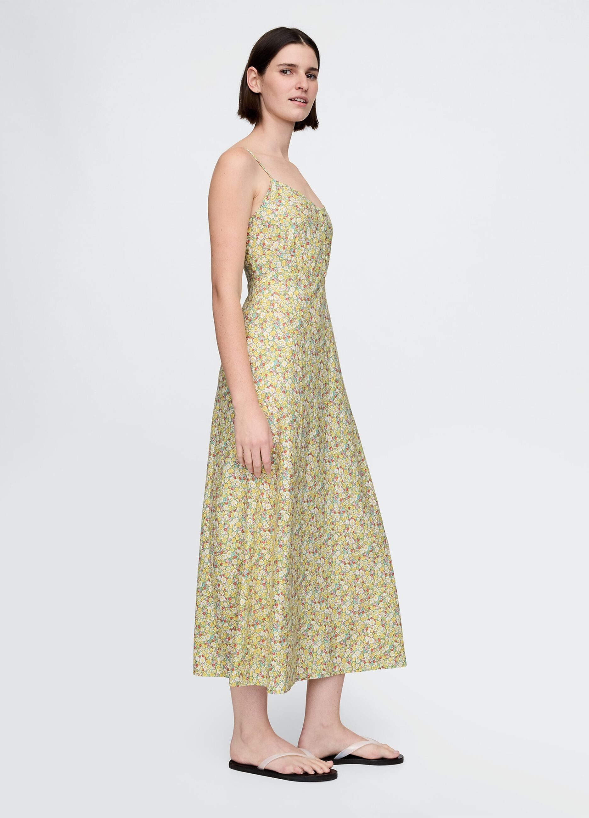 Multicoloured Floral Maxi Dress