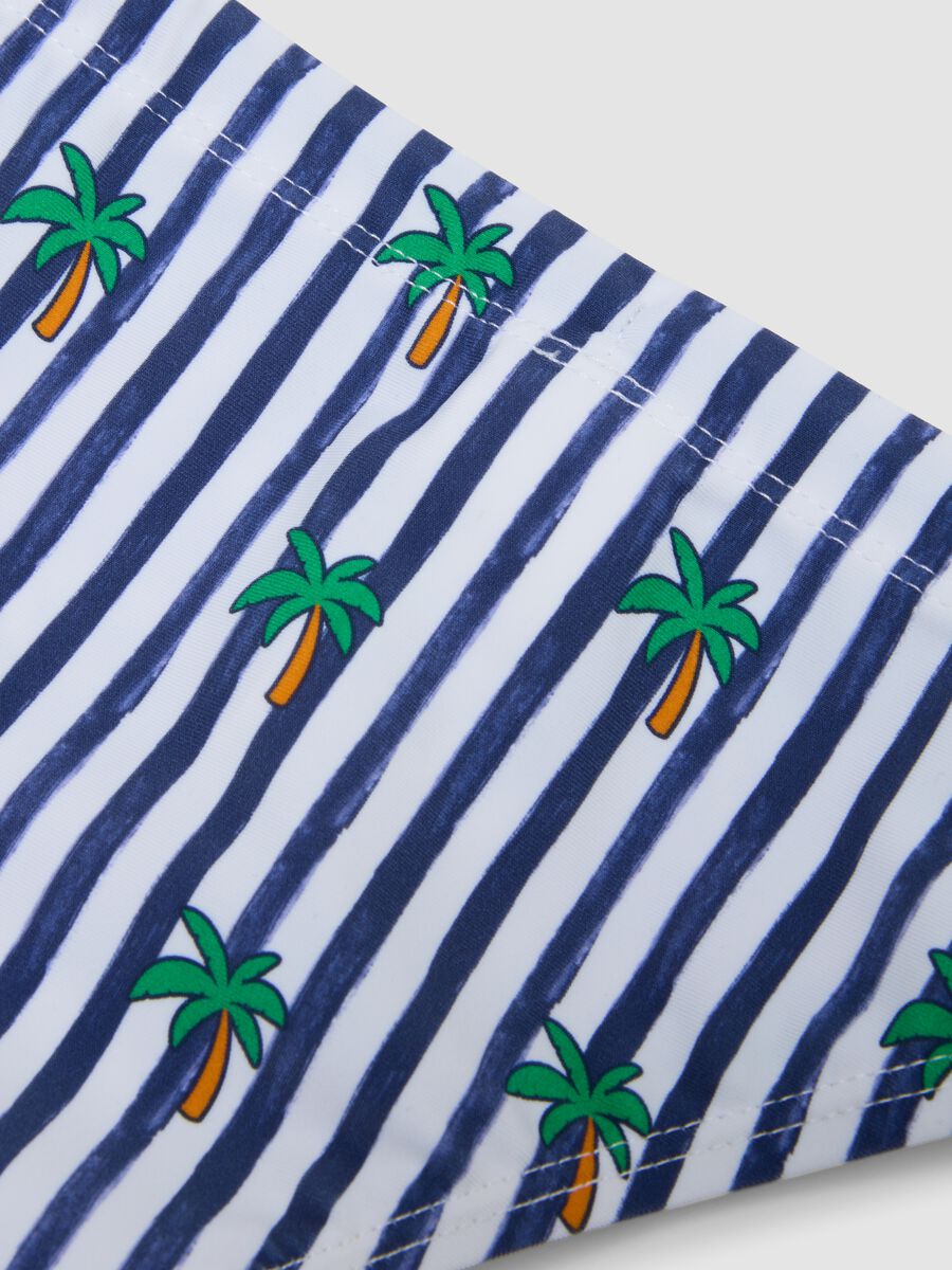 Blue stretch swim briefs_3