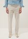 White slim-fit stretch cotton chino trousers_1