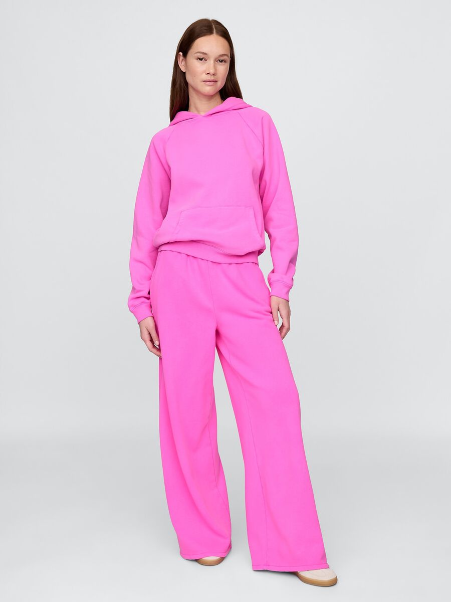 Wide Leg Pink Palazzo Trousers_0