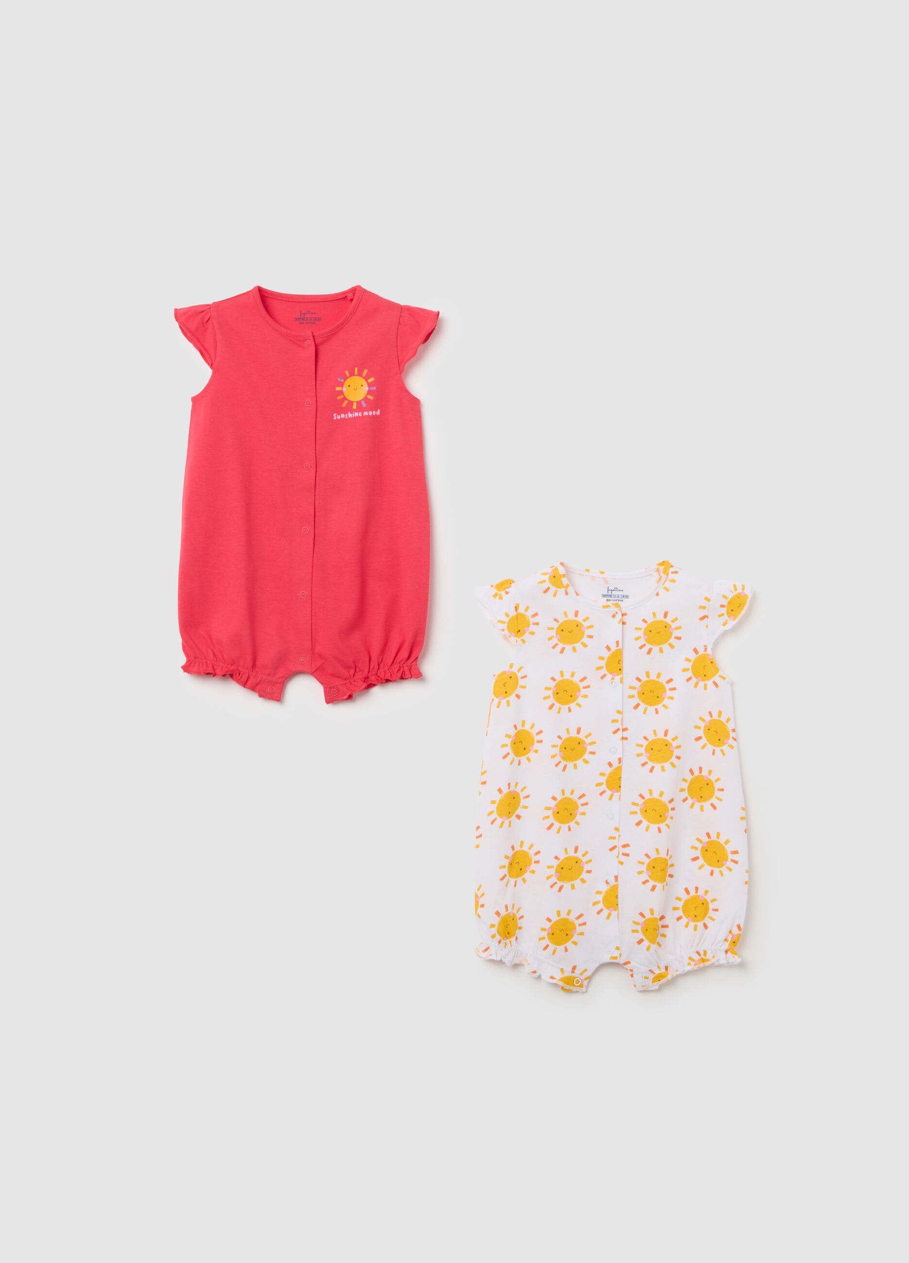 Fagottino Short Cotton Rompers