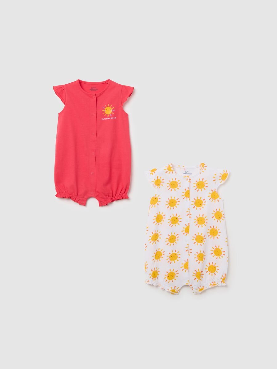 Fagottino Short Cotton Rompers_0