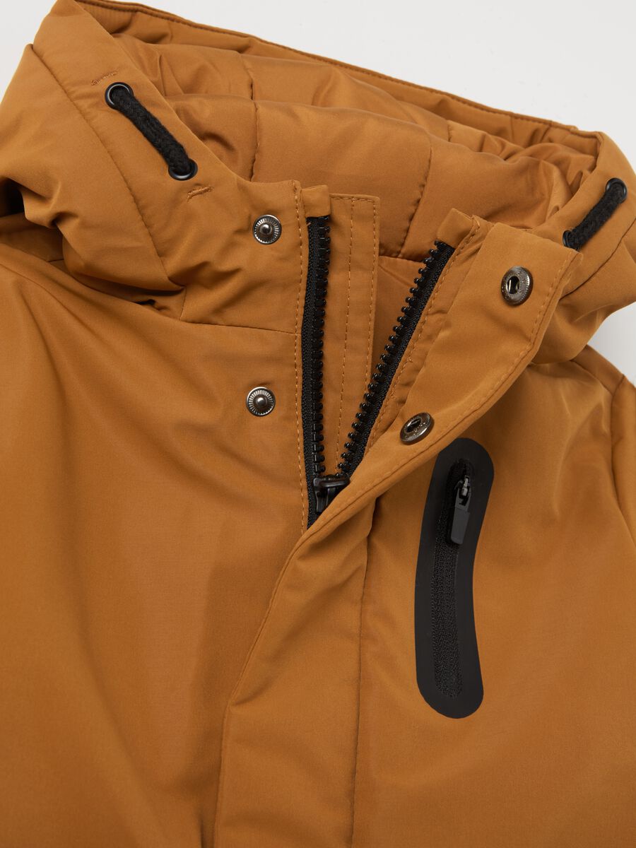 Padded jacket with hood_3