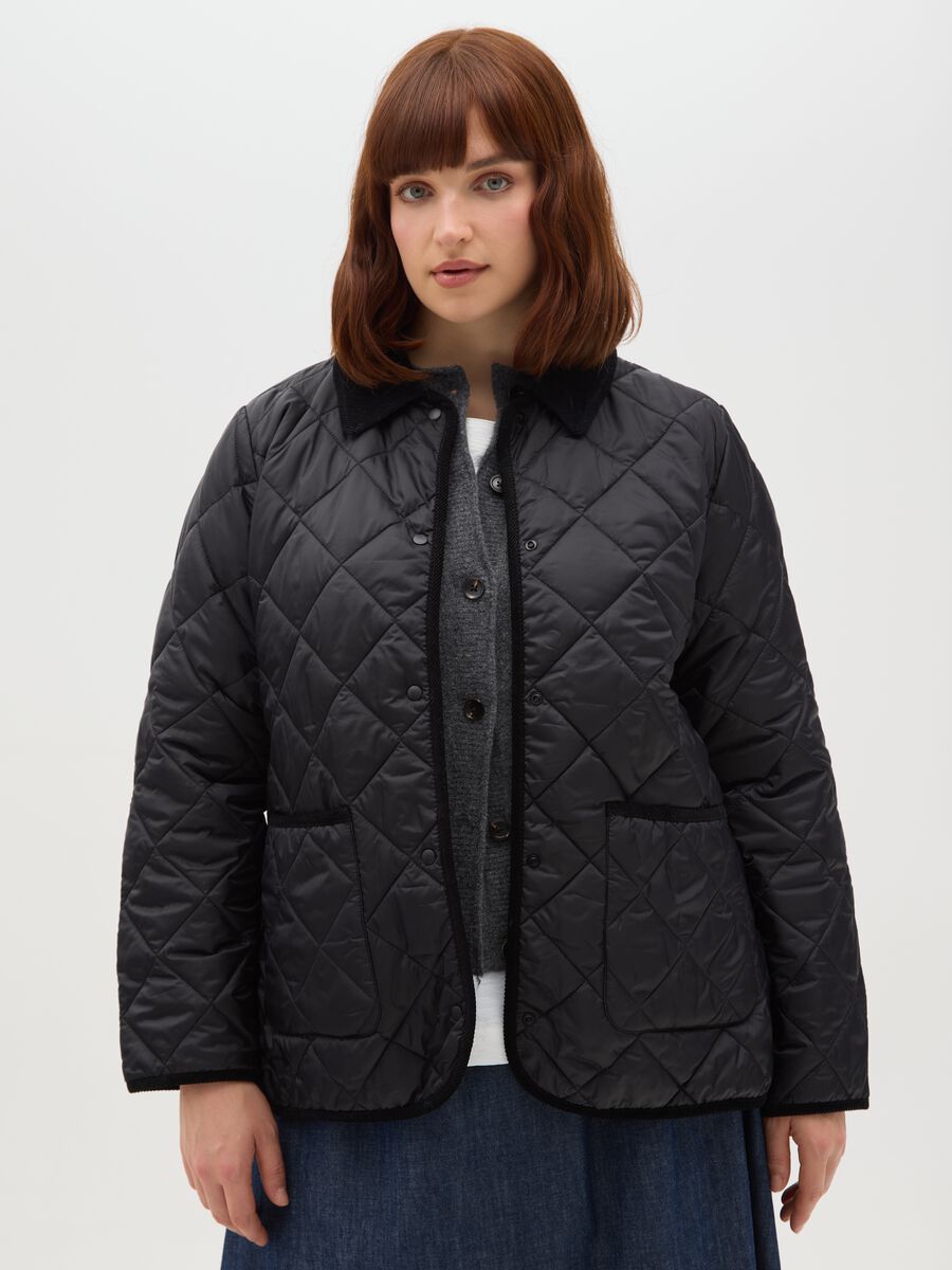 Black Padded Jacket_0