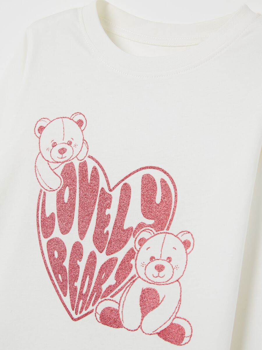 "Lovely Bears” teddy bears T-shirt with long sleeves_2