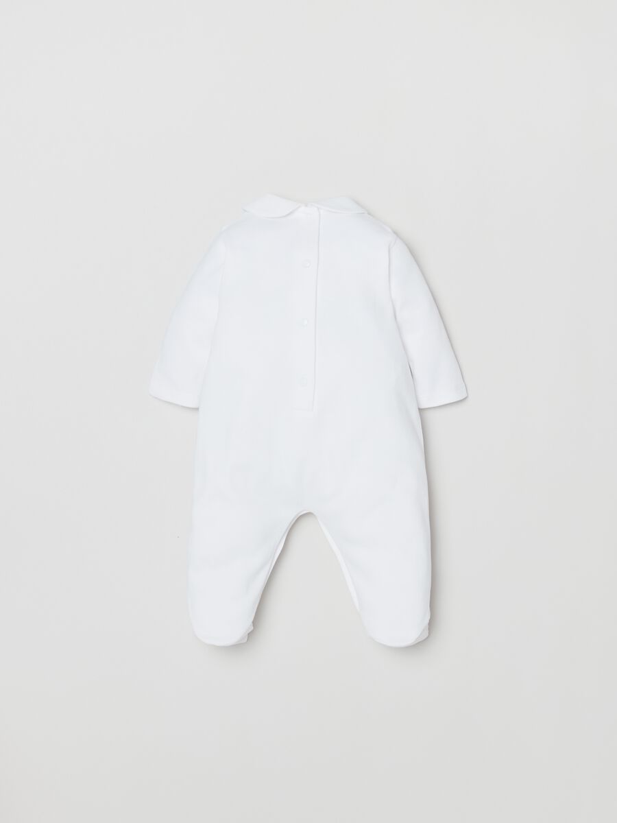 Tutina in cotone con piedini e stampa_1