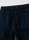 Children's blue stretch cotton trousers_2
