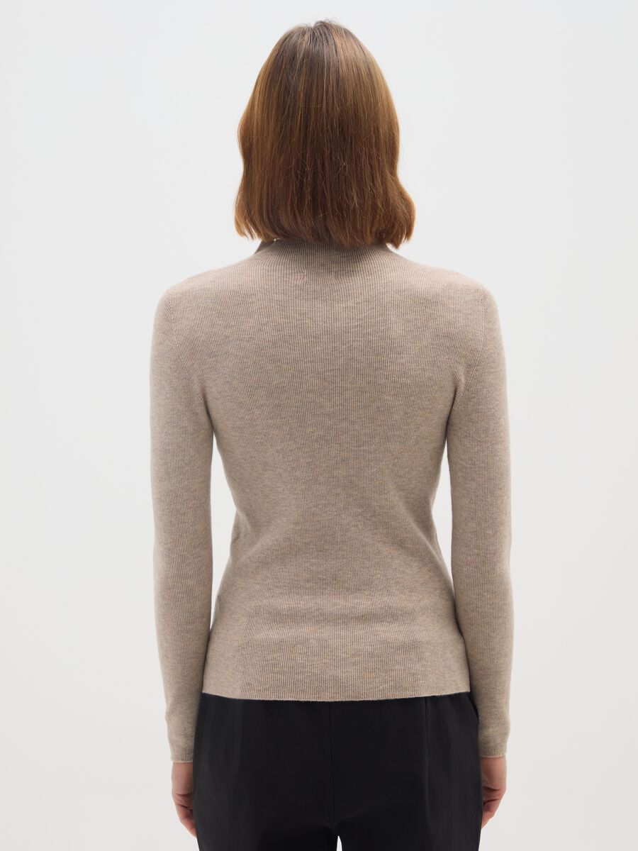 Maglione beige regular fit_2