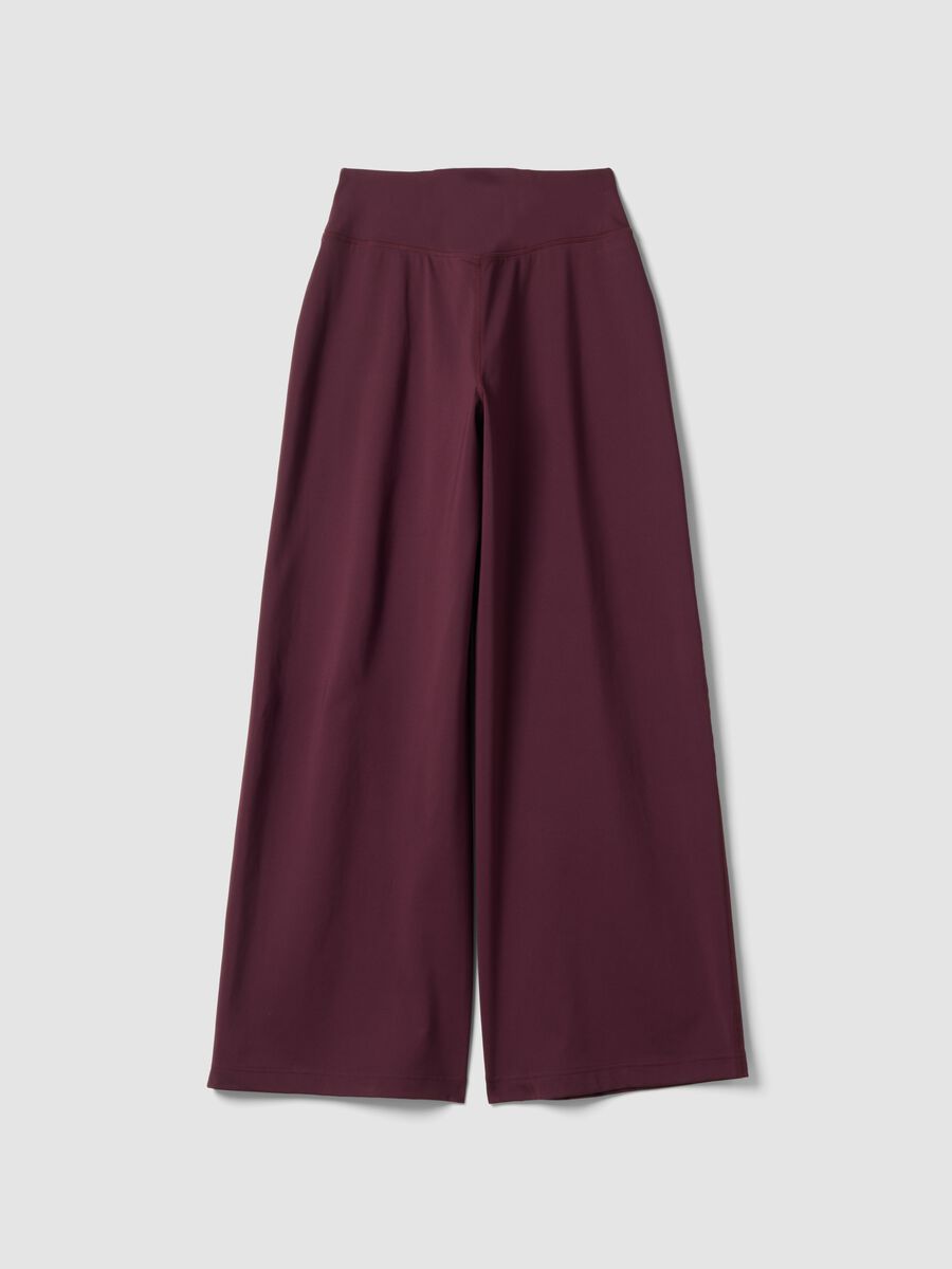 Purple wide-leg stretch sports trousers ALTAVIA STUDIO_7