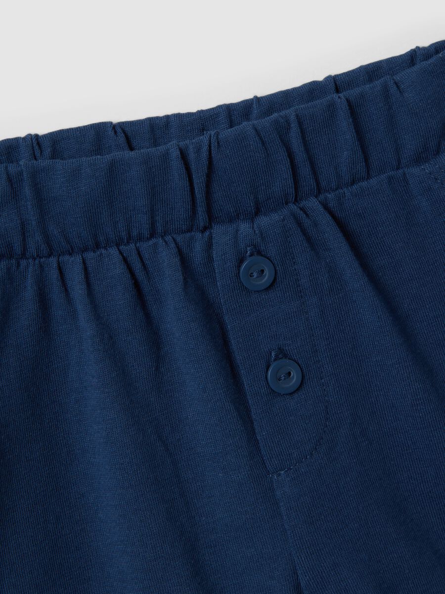 Set in puro cotone multicolor da neonato regular fit con stampe_2