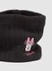 Black Disney embroidered girl's scarf_2