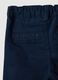 Regular fit blue pure cotton shorts for boys_3