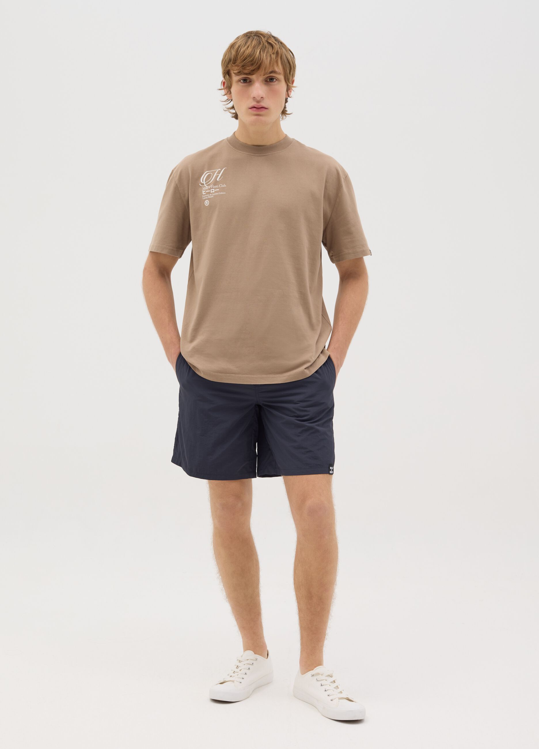 Milk+Hero Blue Swim Shorts