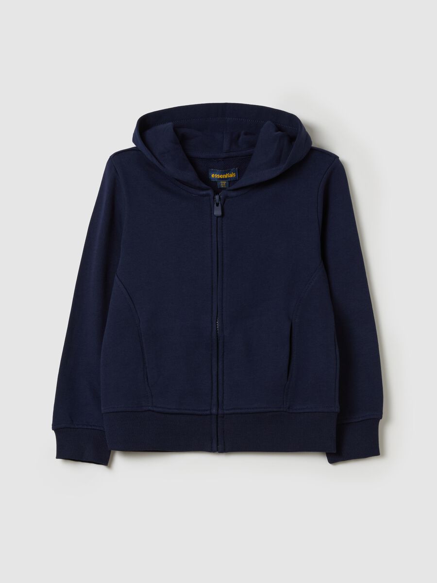 French terry full-zip hoodie_0
