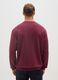 Red pure cotton sweatshirt regular fit_2