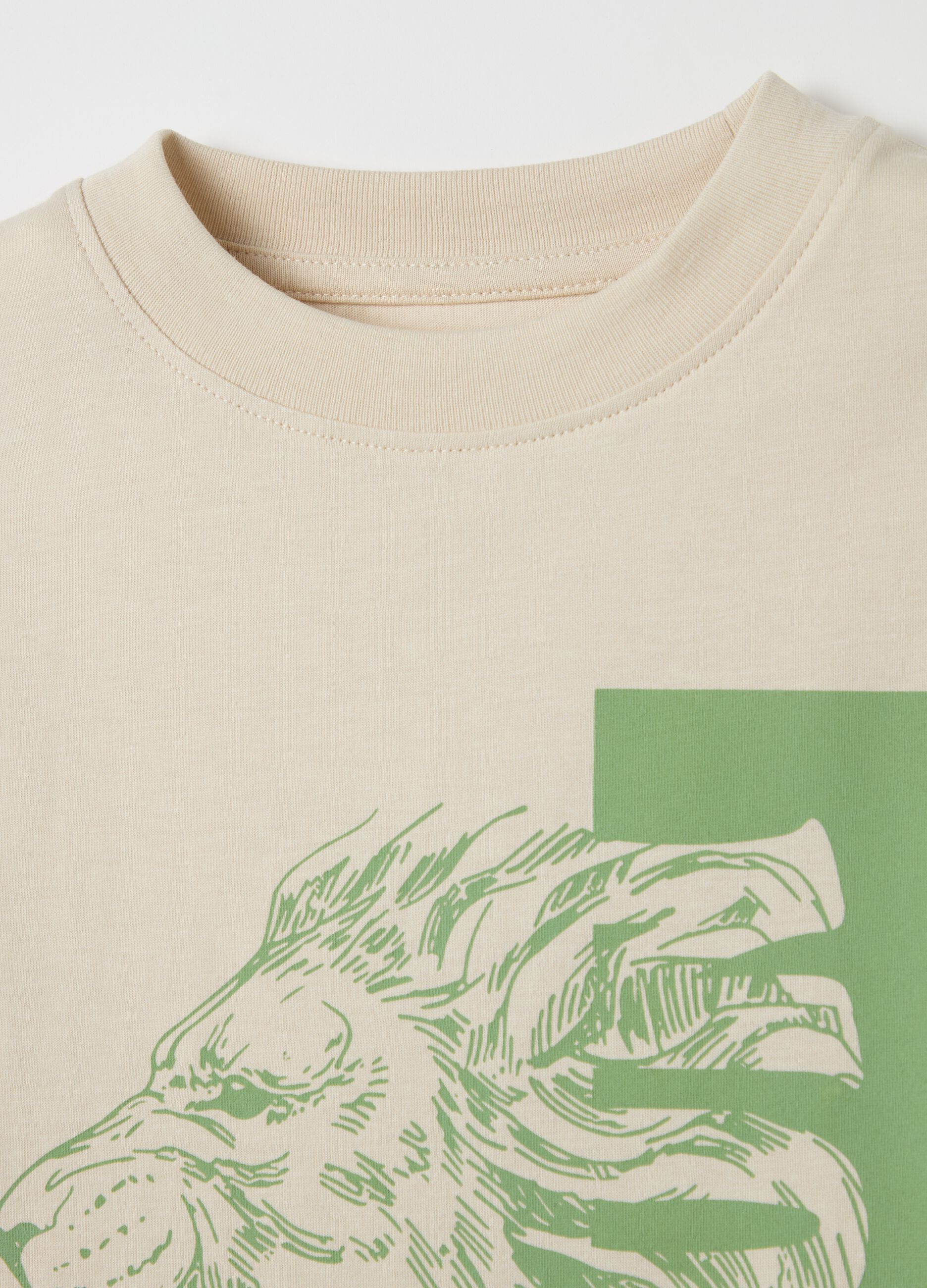 T-shirt in cotone con stampa