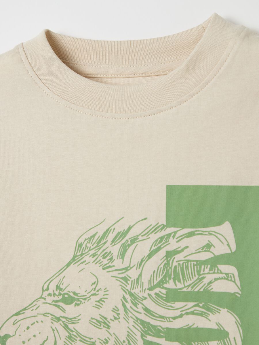 Cotton T-shirt with print_2