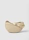 Beige crossbody bag with zip_0