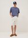 T-shirt in puro cotone blu boxy fit_1
