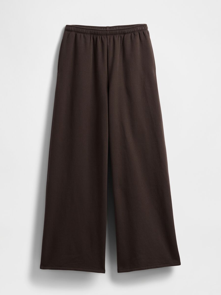 Brown Cotton Blend Trousers_4