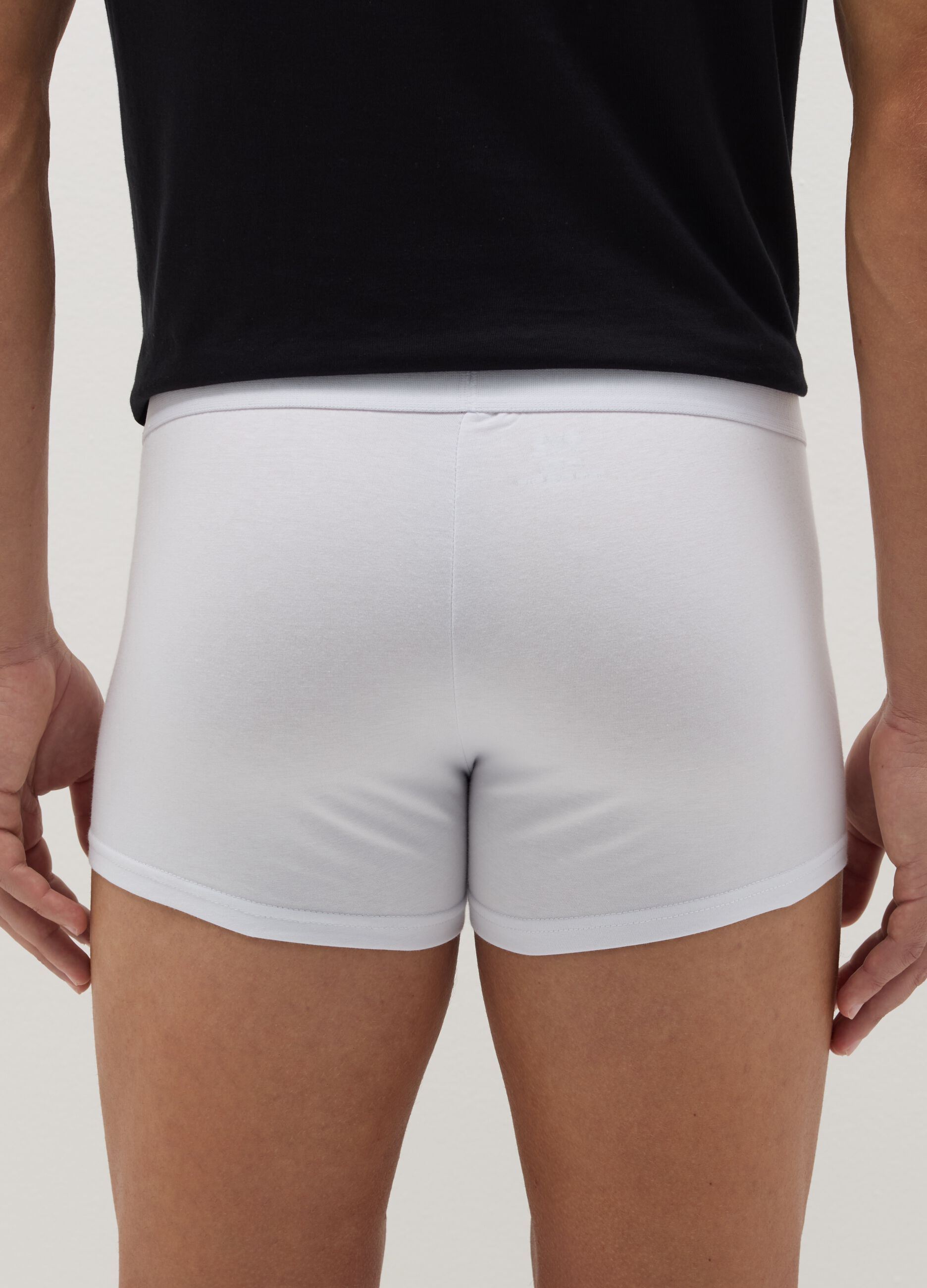 Tripack boxer in cotone bio stretch 