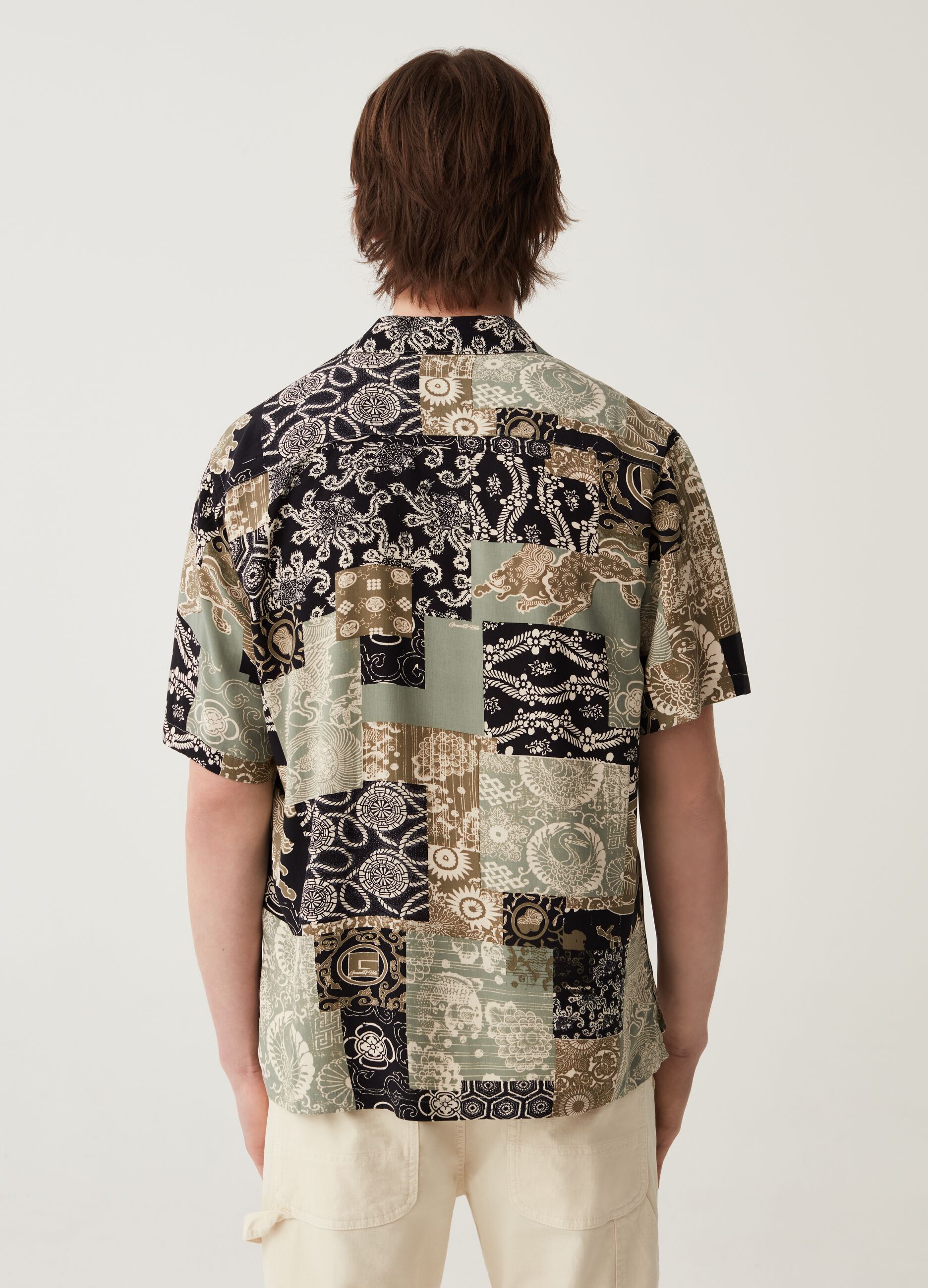 Camicia oversize in viscosa sostenibile Grand&Hills_2