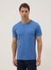 Pigiama in puro cotone organico blu regular fit_1