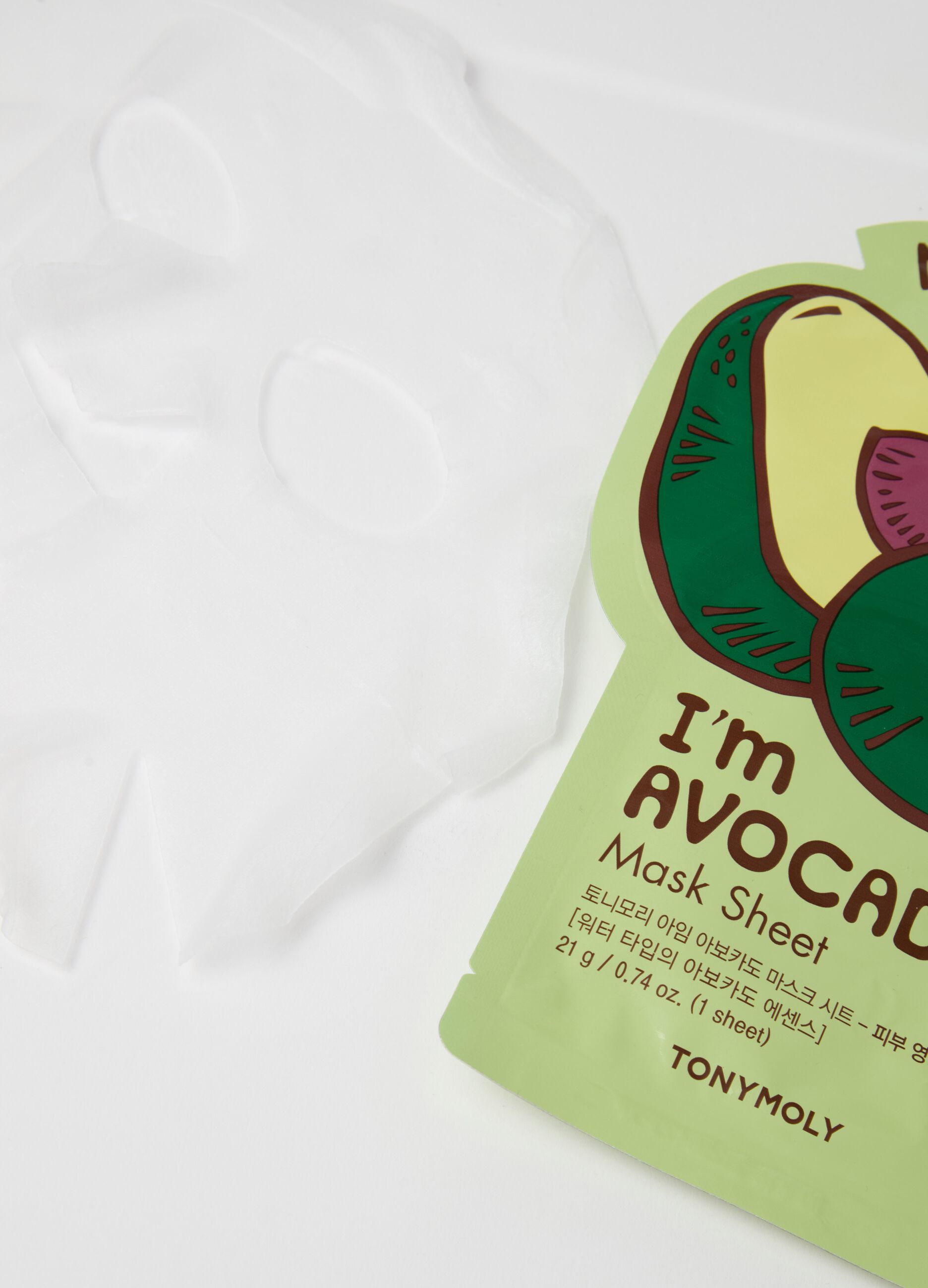 Maschera in tessuto nutriente - skincare coreana
