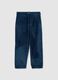Children's Blue Regular Fit Trousers_0