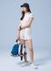 ALTAVIA SAILING white stretch cotton sports shorts_0