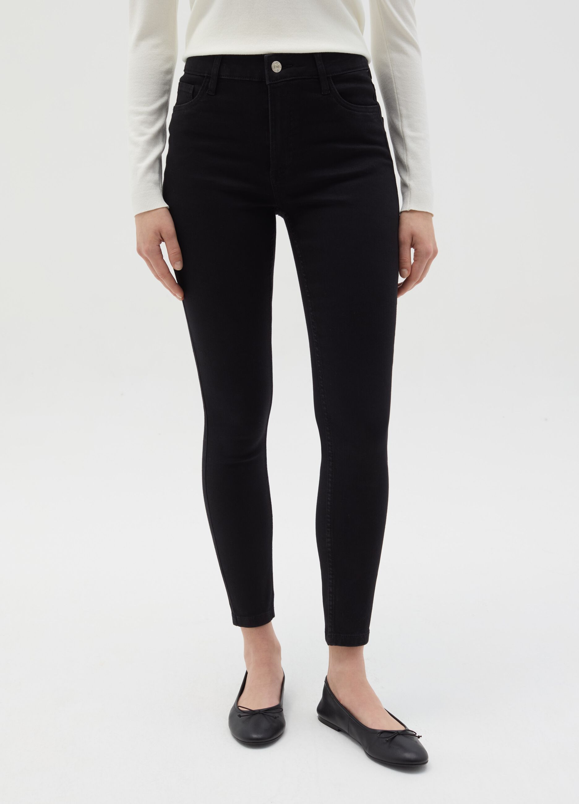 Skinny-fit jeans with five pockets