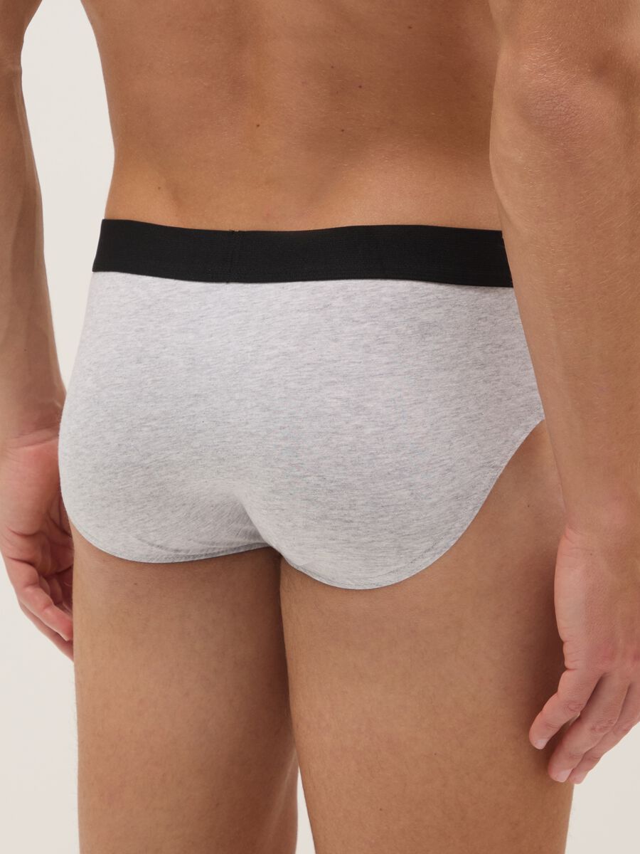 Multipack Multicolour Stretch Cotton Regular Fit Briefs_2