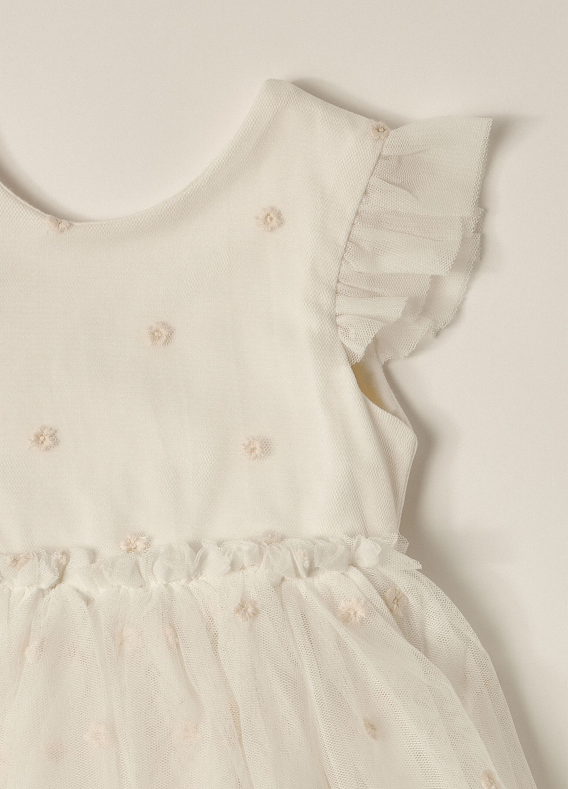 Vestito con gonna in tulle IANA neonata