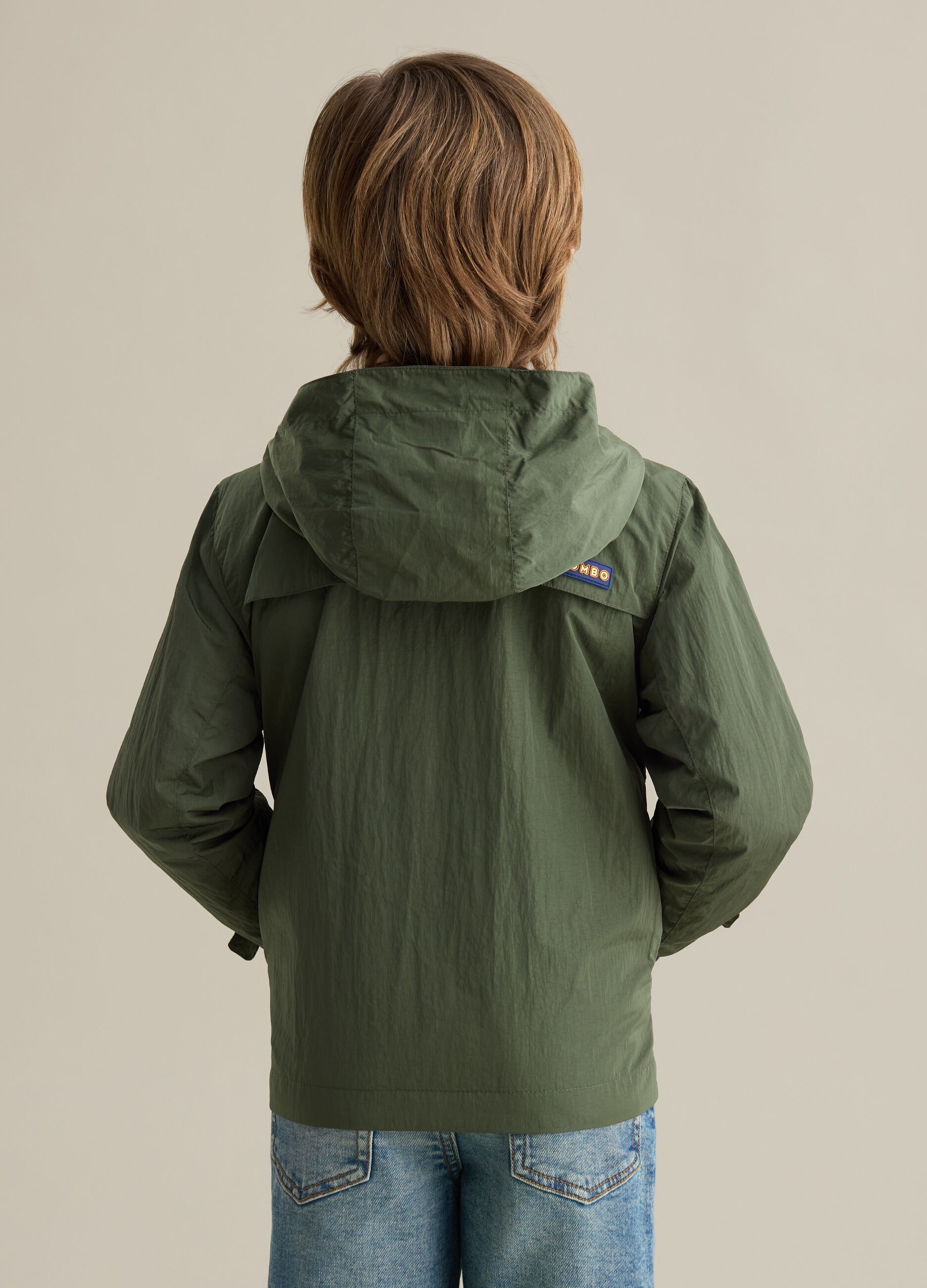 Waterproof jacket with hood