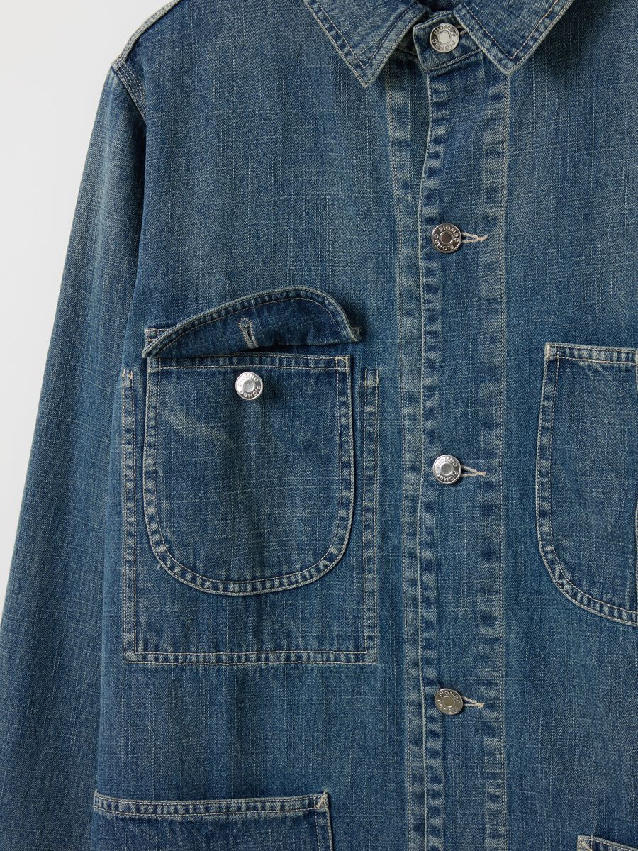 Shacket in denim_5