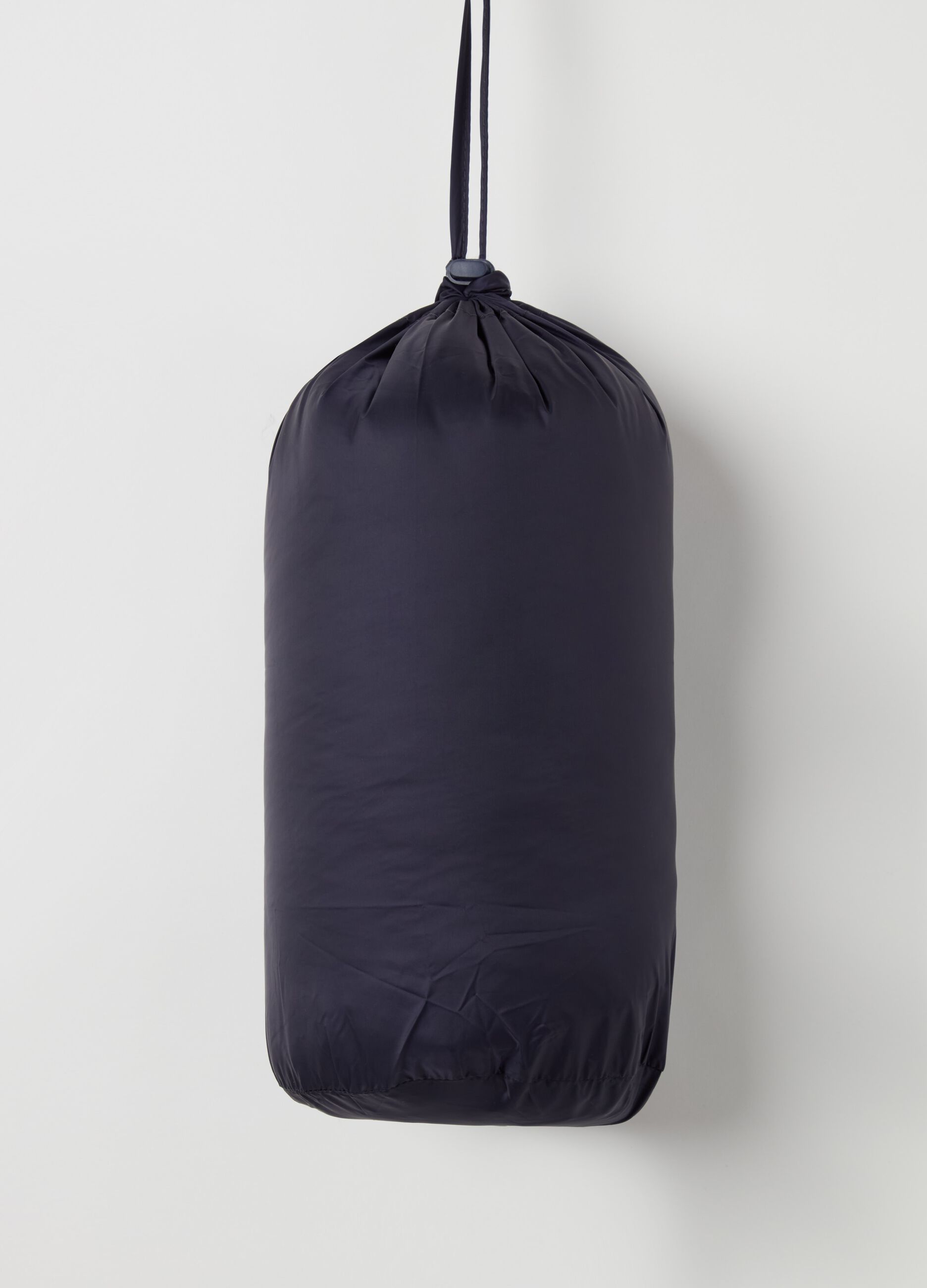 Full-zip ultralight quilted down jacket